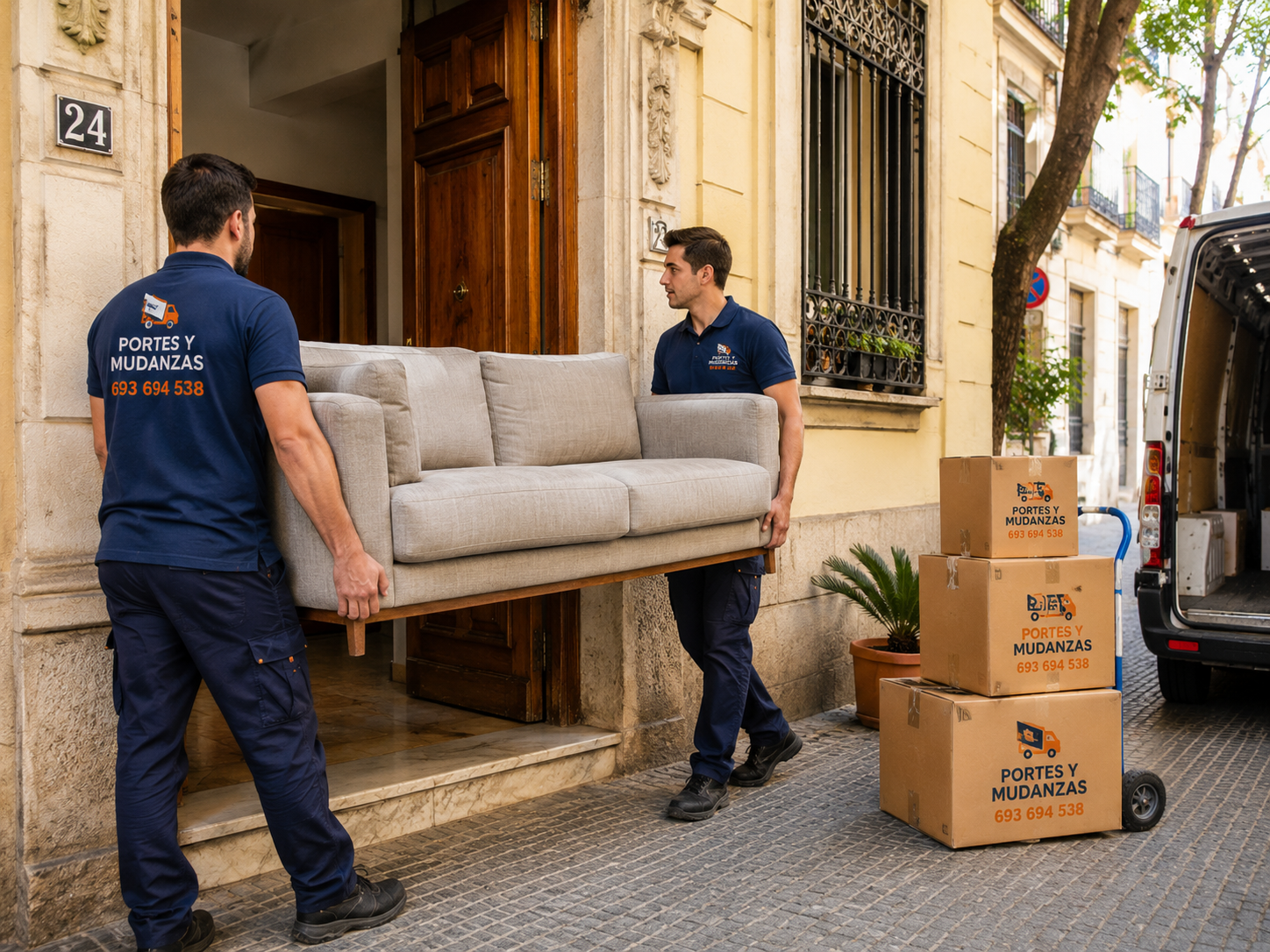 Portes y mudanzas en Plasencia