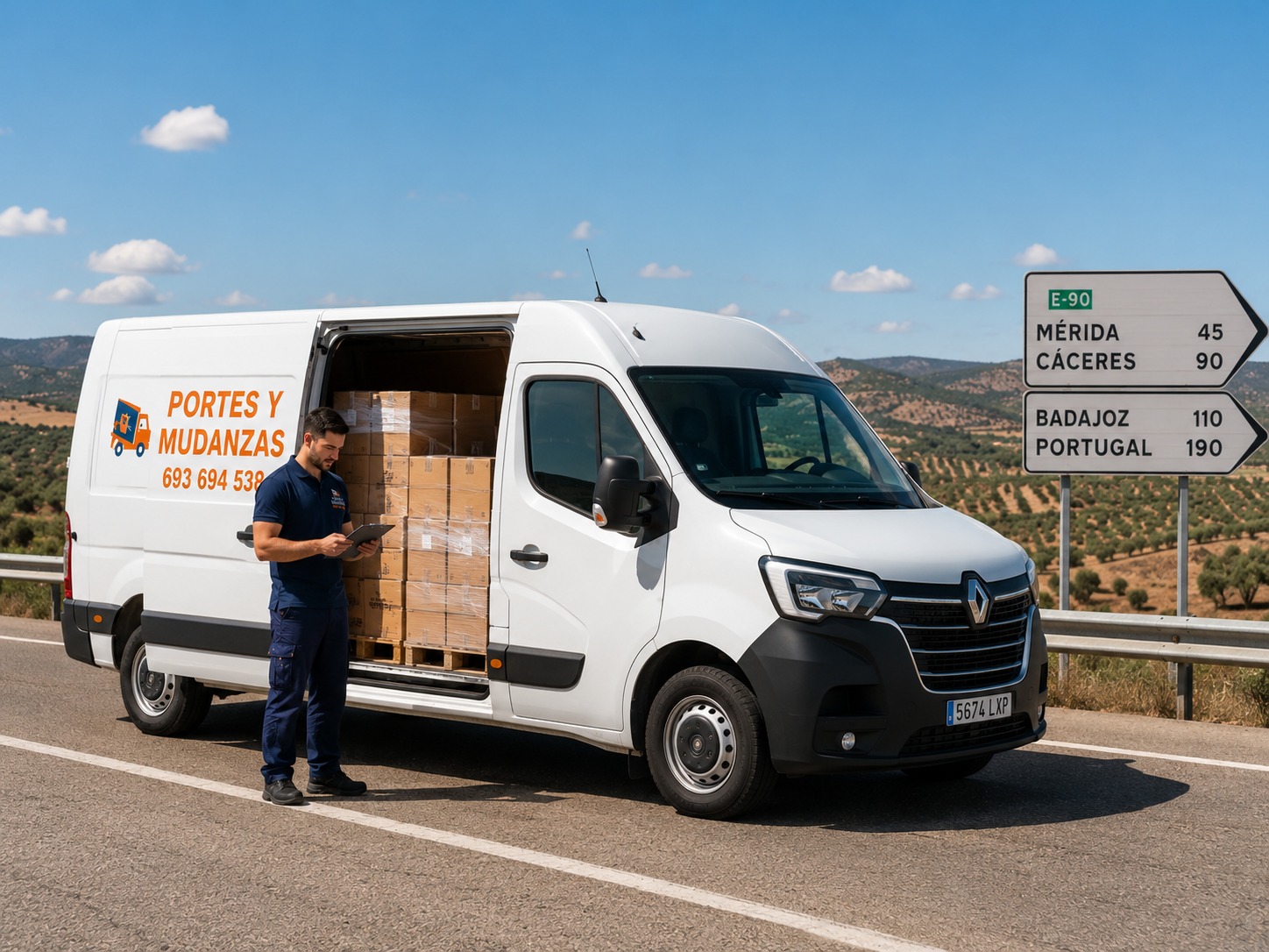 Furgoneta Renault Master Plasencia